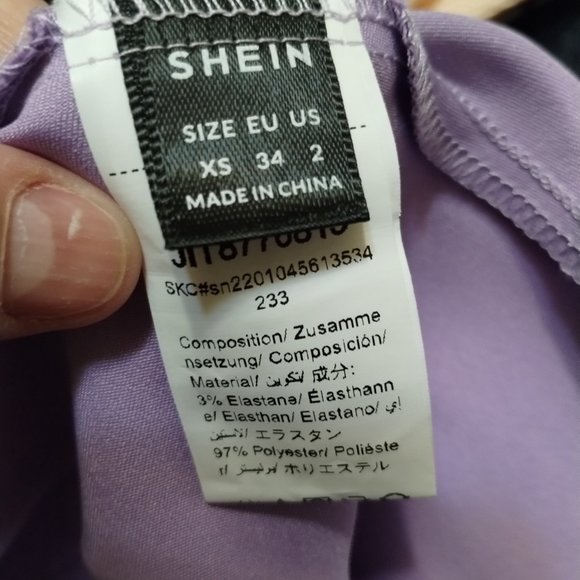 3 set shein silk short dresses - Picture 6 of 6